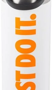 Nike 24 Oz. Stainless Steel Chug Bottle For Unisex White/black/total Orange