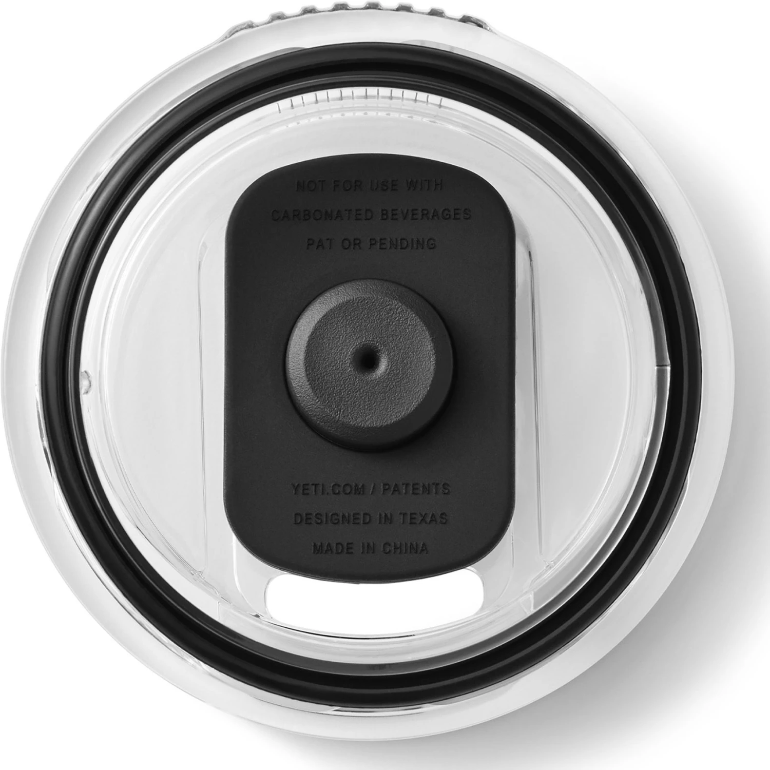 YETI Rambler 20oz. Stronghold Lid For Unisex Clear 5 YETI Rambler 20oz. Stronghold Lid For Unisex Clear - Image 5