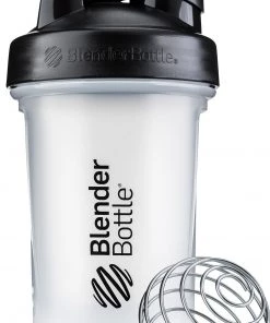 BlenderBottle 20oz Classic Shaker For Unisex Black
