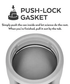 BruMate Hopsulator Slim 12oz. Can Cooler For Unisex Matte Gray -football Sales 2022 unnamed file 1079