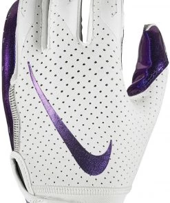 Nike Youth Vapor Jet 6.0 Iridescent Receiver Gloves For Girls' Wht/iridescent/iridescent