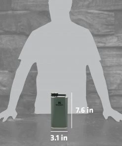Stanley Classic Wide Mouth 8 Oz. Flask For Unisex Hammertone Green -football Sales 2022 unnamed file 1145