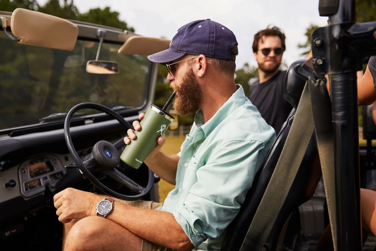 Hydro Flask Large Press-In Straw Lid For Unisex Black 2 Hydro Flask Large Press-In Straw Lid For Unisex Black - Image 2