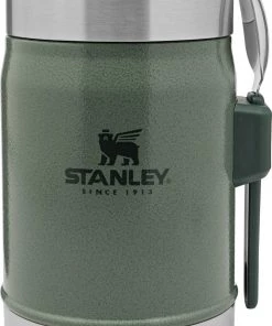 Stanley Classic Legendary 14 Oz. Food Jar With Spork For Unisex Matte Black