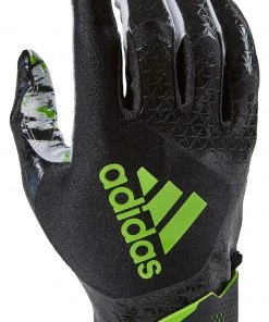 Adidas Youth ScorchLight 5.0 Receiver Gloves For Boys' Black/lime