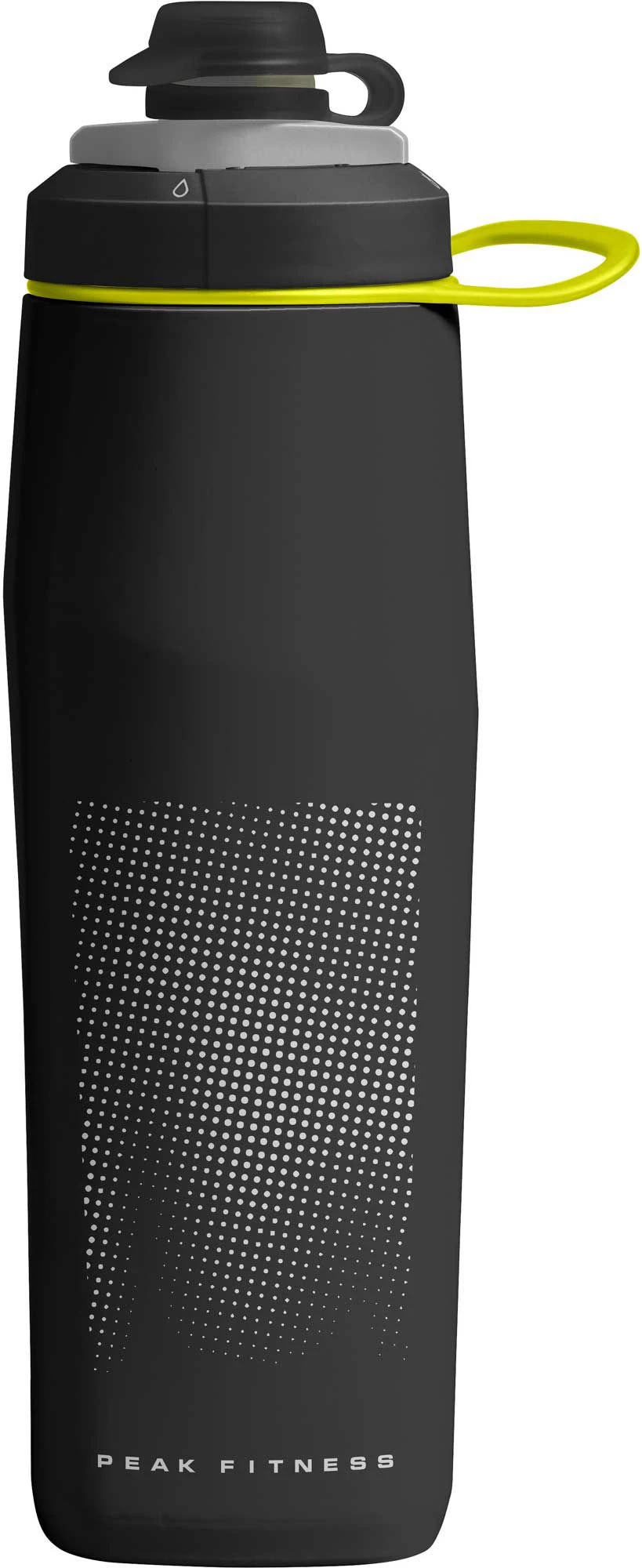 CamelBak Peak Fitness 25 Oz. Water Bottle For Unisex Black/silver 1 CamelBak Peak Fitness 25 Oz. Water Bottle For Unisex Black/silver