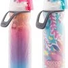 O2COOL Mist N' Sip Water Bottle – 2 Pack For Unisex Basketball