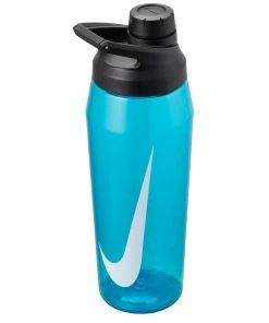 Nike TR Hypercharge Chug 32 Oz. Water Bottle For Unisex Blue Fury/black/white