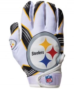 Franklin Youth Pittsburgh Steelers Receiver Gloves