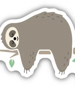 Stickers Northwest Sloth Sticker For Unisex