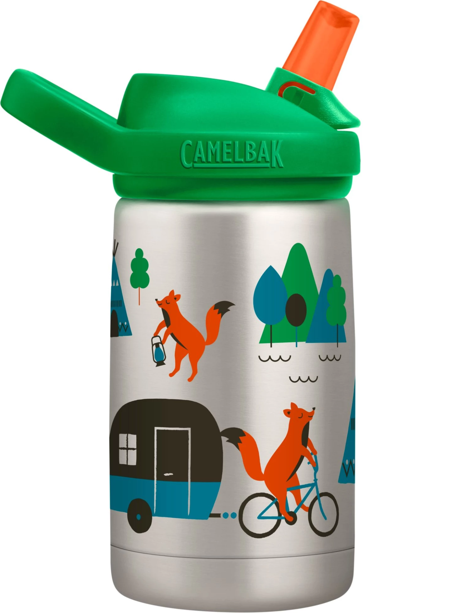 CamelBak Eddy+ Kids Vacuum Insulated 12 Oz. Bottle For Unisex Rainbow Love 3 CamelBak Eddy+ Kids Vacuum Insulated 12 Oz. Bottle For Unisex Rainbow Love - Image 3