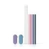 GIR-Get It Right GIR Traveler Silicone Straw 5-Pack For Unisex Dusk