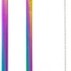 EcoVessel Reusable Stainless Steel Straw Set For Unisex