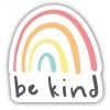 Stickers Northwest Be Kind Rainbow Sticker For Unisex
