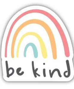 Stickers Northwest Be Kind Rainbow Sticker For Unisex