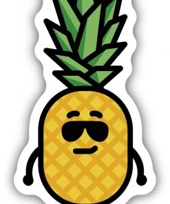 Stickers Northwest Pineapple Sticker For Unisex