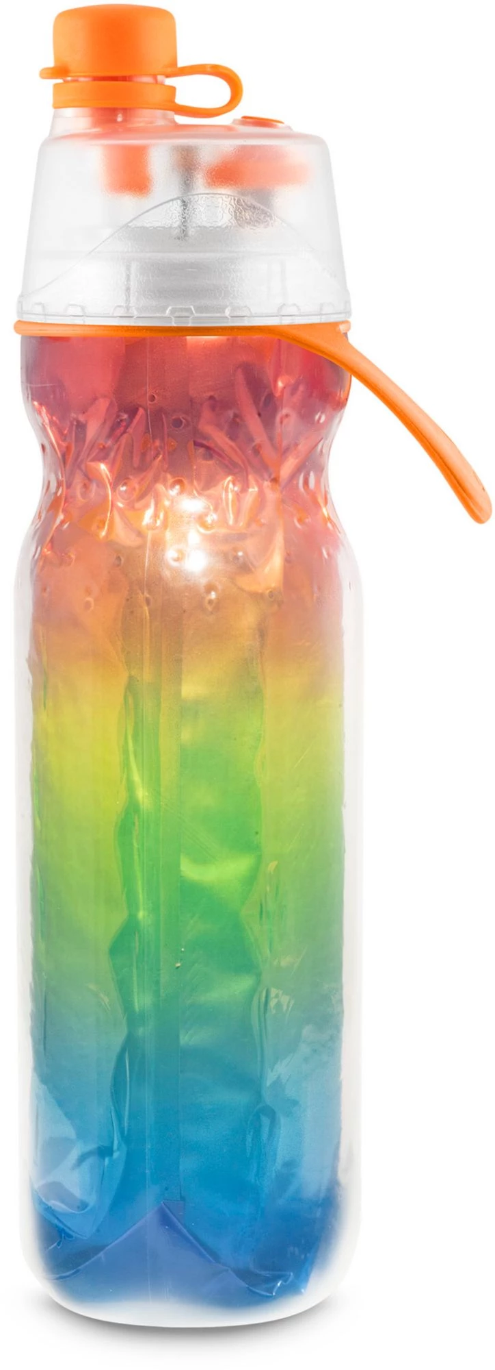 O2Cool LED Light Mist 'N Sip 20oz Squeeze Bottle For Unisex Pride Rainbow 1 O2Cool LED Light Mist 'N Sip 20oz Squeeze Bottle For Unisex Pride Rainbow