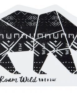 Alpine Design Aztec Bear Sticker For Unisex