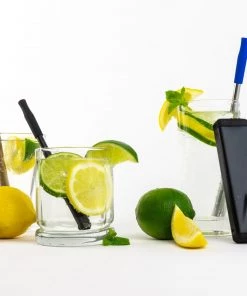 EcoVessel Reusable Stainless Steel QuickStraw With Cleaning Brush Straw And Case For Unisex Black -football Sales 2022 unnamed file 1400