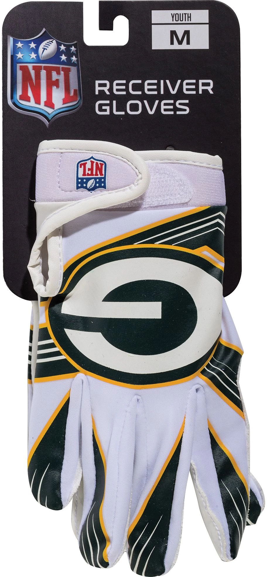 Franklin Youth Green Bay Packers Receiver Gloves For Girls' 1 Franklin Youth Green Bay Packers Receiver Gloves For Girls'