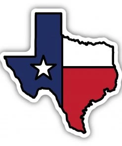 Stickers Northwest Texas State Flag Sticker For Unisex