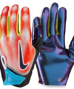 Nike Adult Vaporjet 7.0 Football Gloves For Men Bright Crimson