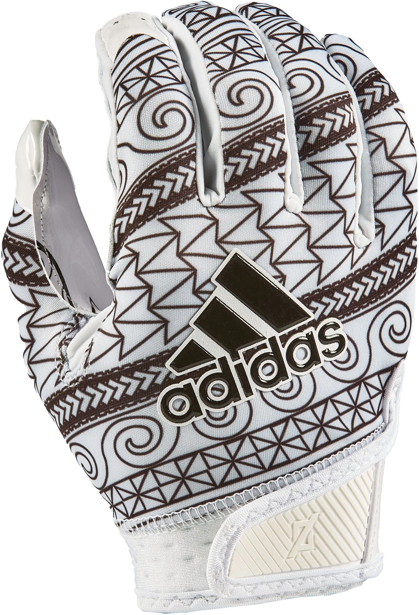 Adidas Adult Adizero 11 Receiver Gloves For Unisex White/black 1 Adidas Adult Adizero 11 Receiver Gloves For Unisex White/black