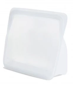 Stasher Stand-Up Mid Bag For Unisex Clear