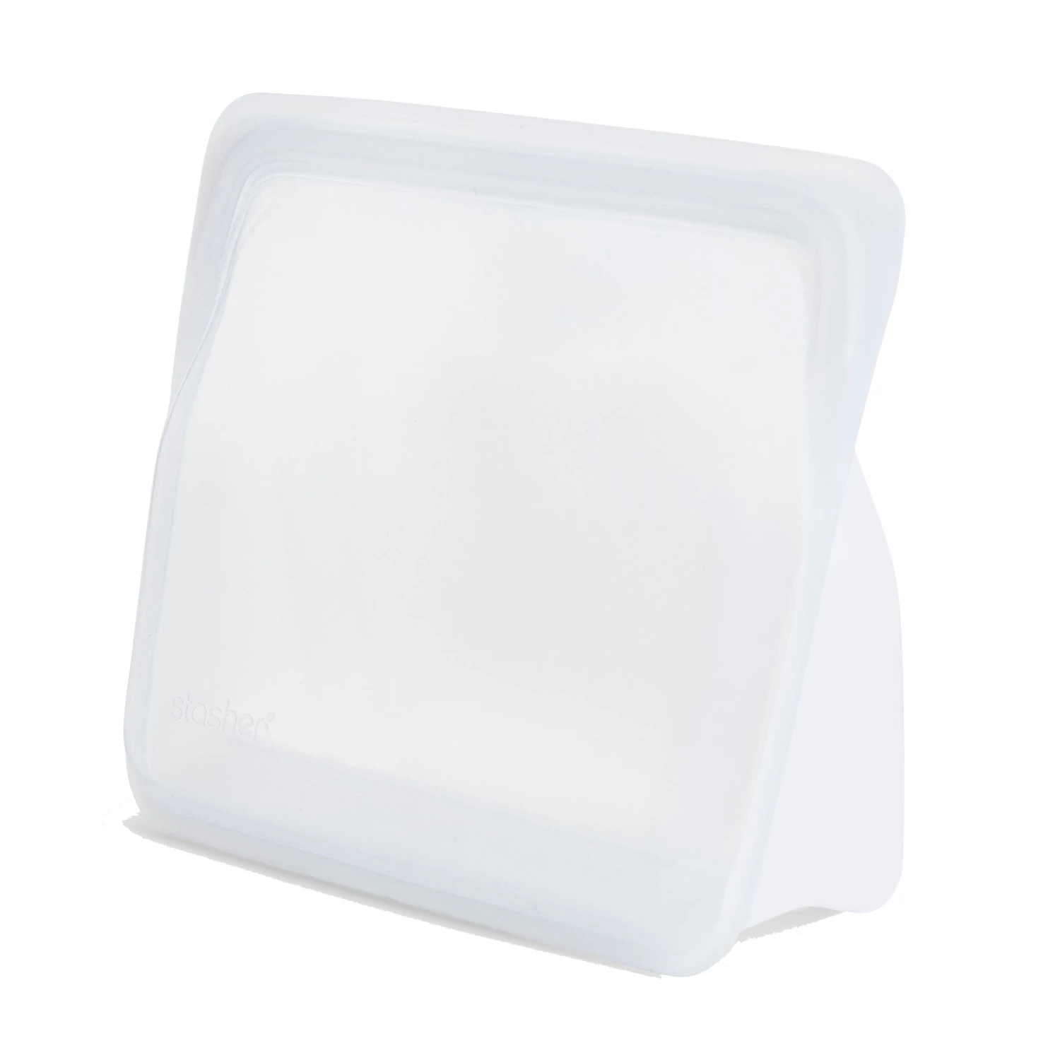 Stasher Stand-Up Mid Bag For Unisex Clear 1 Stasher Stand-Up Mid Bag For Unisex Clear