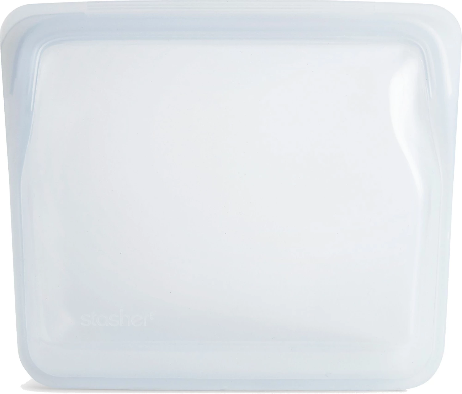 Stasher Stand-Up Mid Bag For Unisex Clear 3 Stasher Stand-Up Mid Bag For Unisex Clear - Image 3