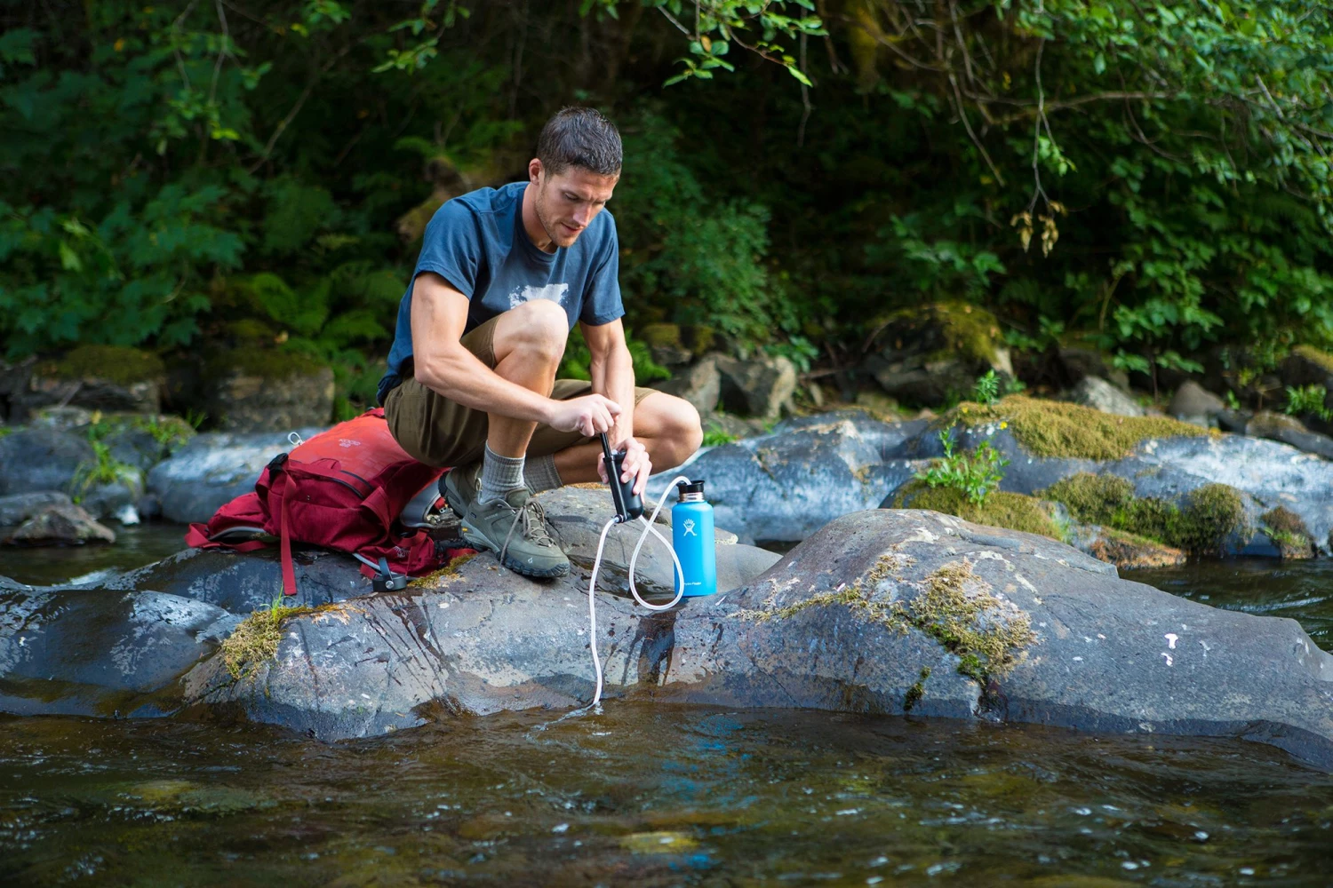 Hydro Flask Wide Mouth 32 Oz. Bottle For Unisex Olive 3 Hydro Flask Wide Mouth 32 Oz. Bottle For Unisex Olive - Image 3