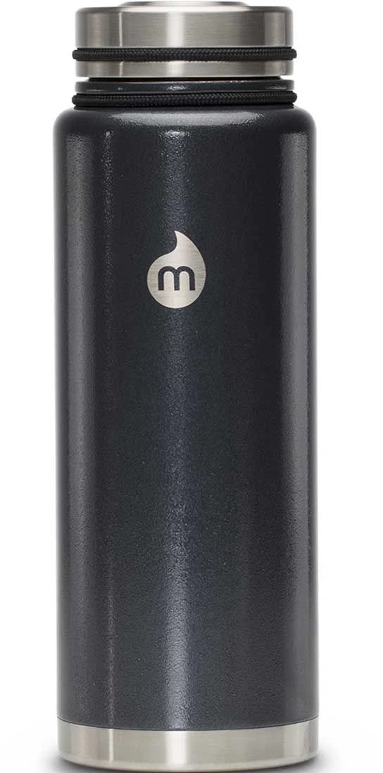 MIZU V12 40 Oz. Water Bottle For Unisex Black 1 MIZU V12 40 Oz. Water Bottle For Unisex Black