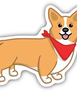 Stickers Northwest Corgi Sticker For Unisex