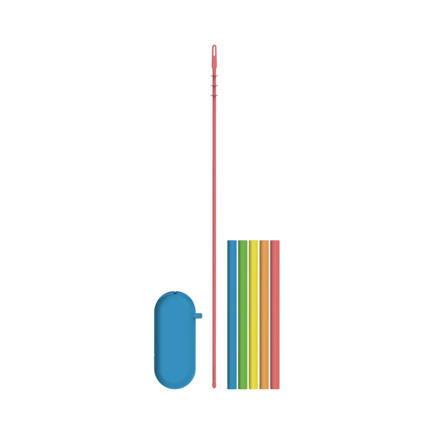 GIR-Get It Right GIR Kids' Silicone Straws 5-Pack For Unisex Electric 1 GIR-Get It Right GIR Kids' Silicone Straws 5-Pack For Unisex Electric