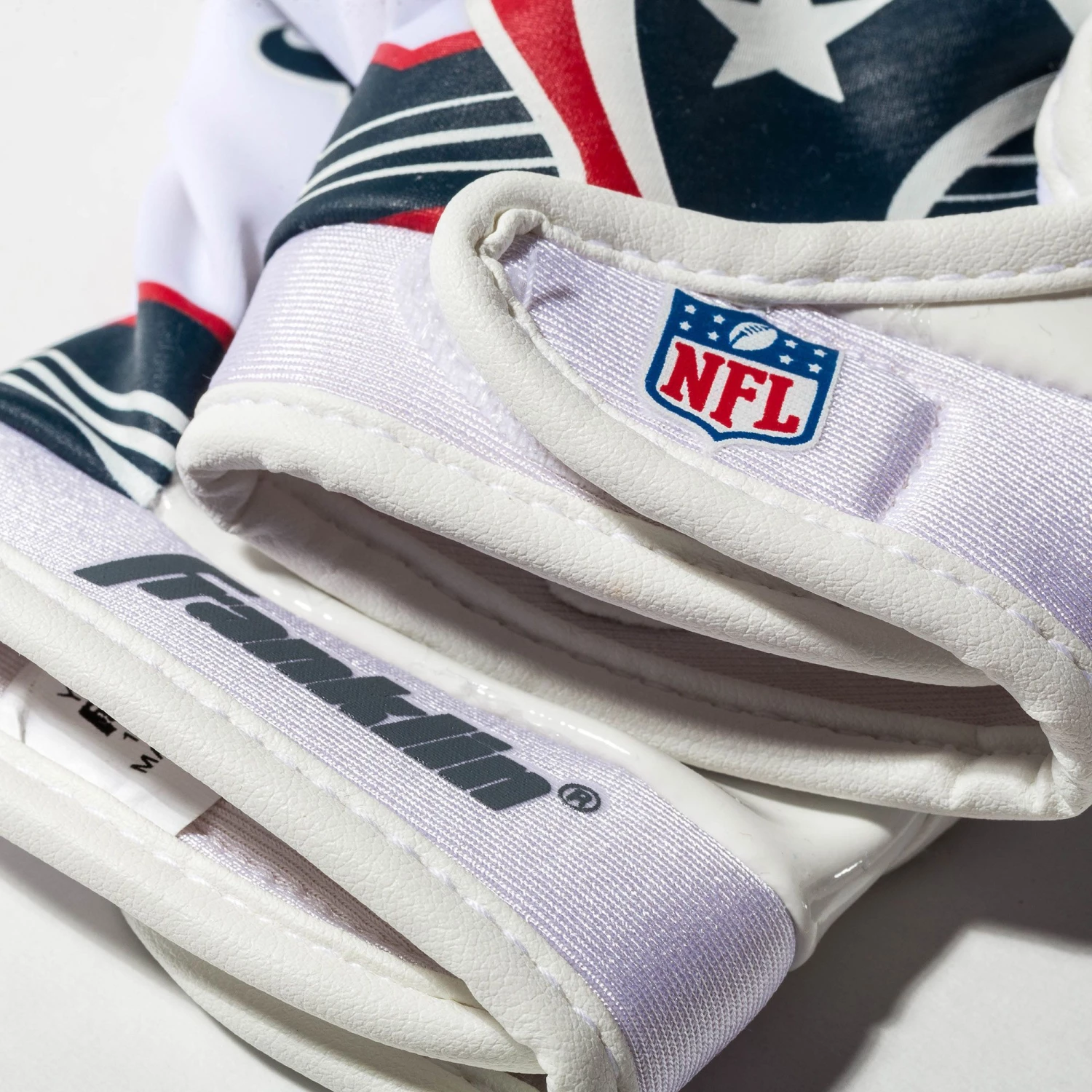 Franklin Houston Texans Youth Receiver Gloves For Girls' 3 Franklin Houston Texans Youth Receiver Gloves For Girls' - Image 3