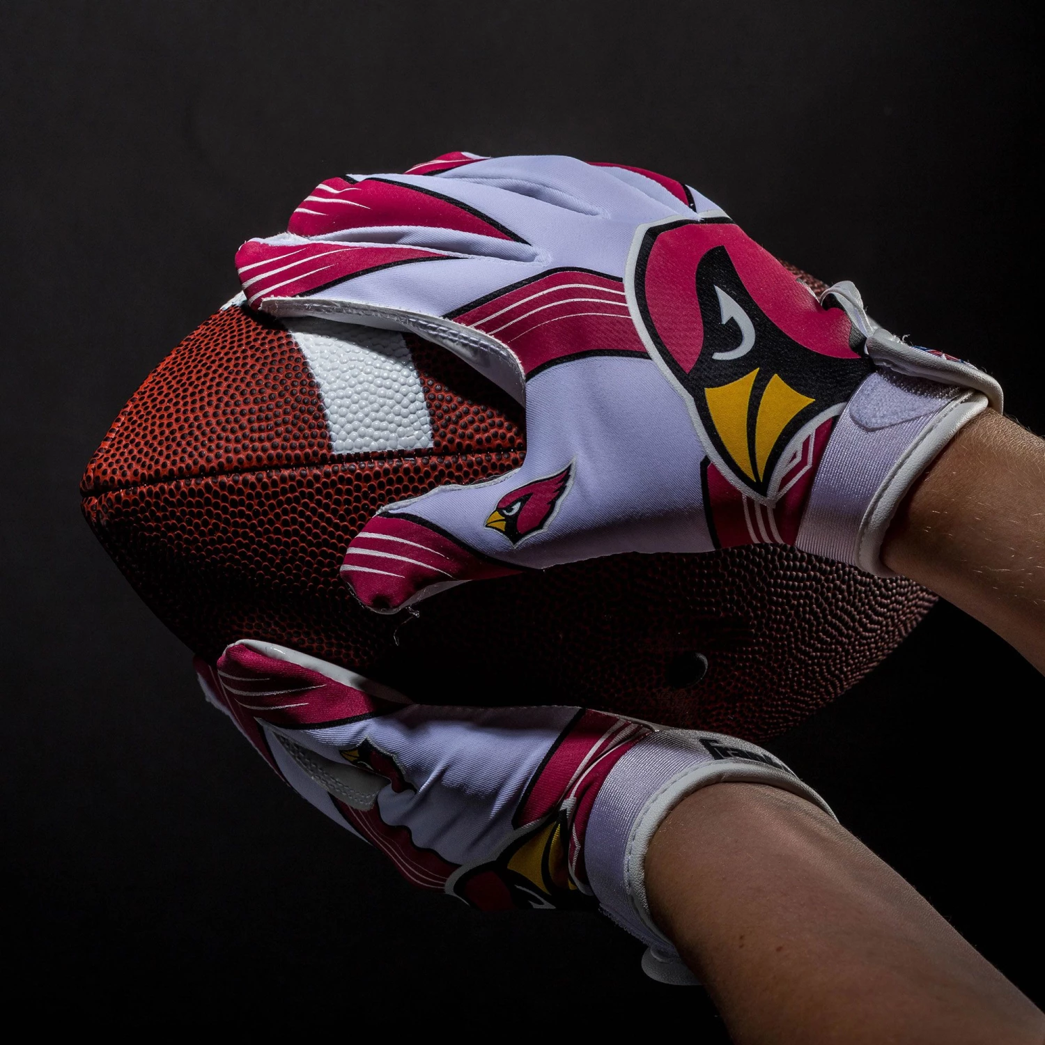 Franklin Youth Arizona Cardinals Receiver Gloves 5 Franklin Youth Arizona Cardinals Receiver Gloves - Image 5