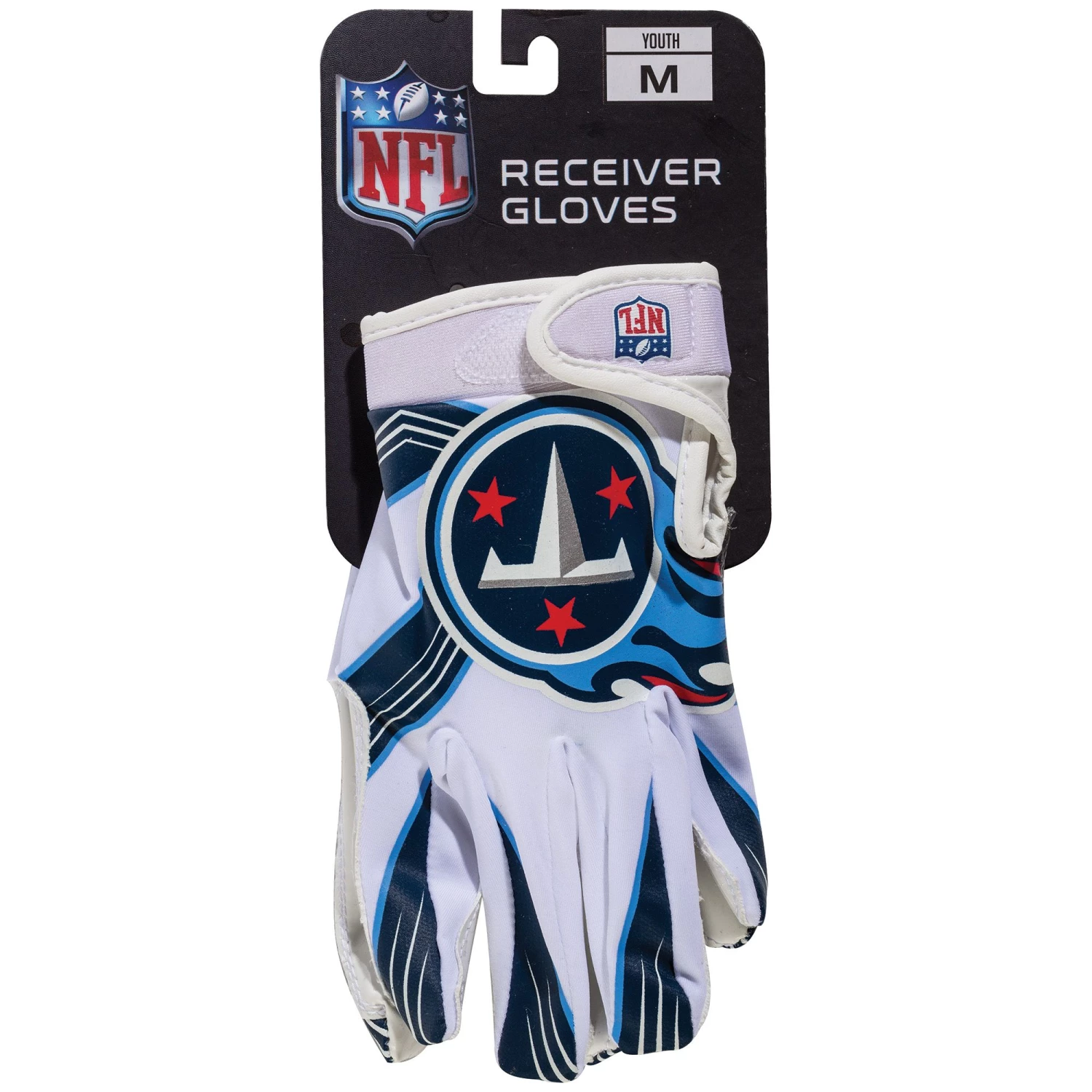 Franklin Youth Tennessee Titans Receiver Gloves 3 Franklin Youth Tennessee Titans Receiver Gloves - Image 3