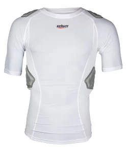Schutt Adult Integrated Padded Shirt For Women White/grey