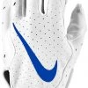 Nike Youth Vapor Jet 5.0 Receiver Gloves For Boys' White/orchid