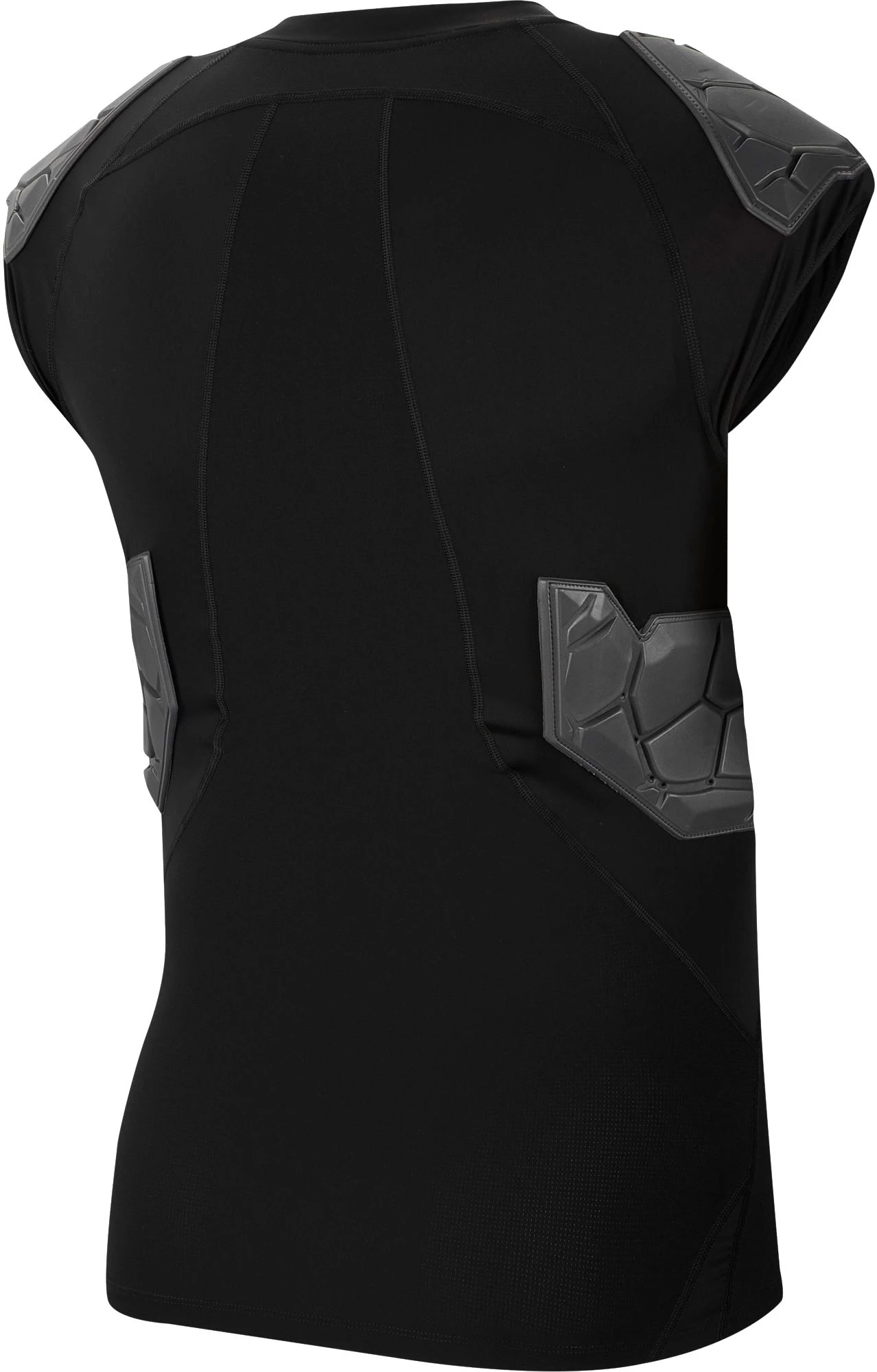 Nike Men's Pro Hyperstrong Sleeveless Football Shirt White/black 2 Nike Men's Pro Hyperstrong Sleeveless Football Shirt White/black - Image 2