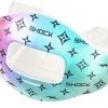 Shock Doctor Chrome Iridescent Max Airflow Lux Logo Mouthguard For Unisex Black/iridescent