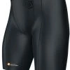 Shock Doctor Adult Core Compression Shorts With Cup Pocket For Men Black