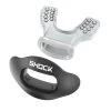 Shock Doctor Interchange Lip Guard With Shield For Unisex White/black