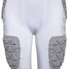 Adidas Youth Techfit 5 Pad Printed Integrated Football Girdle For Boys' Team Blue Grid Iron