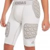 Adidas Youth Techfit 5 Pad Integrated Football Girdle For Girls' White