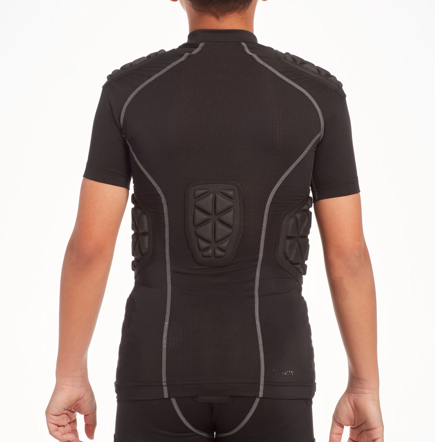 Adidas Youth Techfit Padded Football Shirt For Boys' Black 2 Adidas Youth Techfit Padded Football Shirt For Boys' Black - Image 2