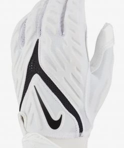 Nike Youth Superbad 6.0 Football Gloves For Unisex White/white/black