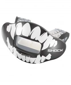 Shock Doctor Max Airflow Fangs 2.0 Lip Guard For Unisex Black/white
