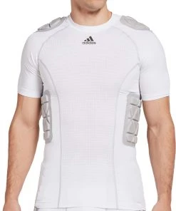 Adidas Adult Techfit Padded Football Shirt For Women Black