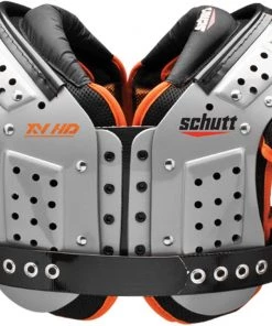 Schutt XV HD All Purpose Shoulder Pads For Unisex Gray